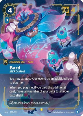 Bard, Mercurial (Overnumbered), Spiritforged