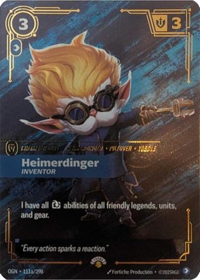 Heimerdinger, Inventor, Riftbound Promotional Cards