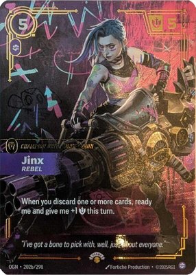 Jinx, Rebel, Riftbound Promotional Cards