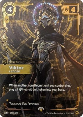 Viktor, Leader, Riftbound Promotional Cards