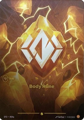 Body Rune (R04a), Spiritforged
