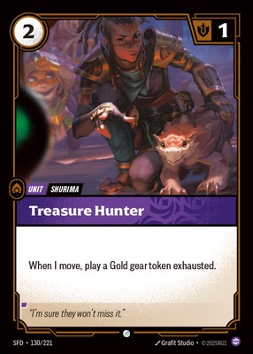 Treasure Hunter, Riftbound Organized Play Promotional Cards