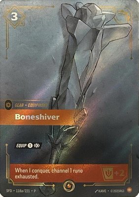 Boneshiver, Riftbound Organized Play Promotional Cards