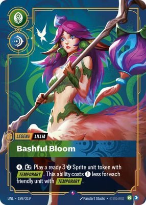 Lillia, Bashful Bloom, Unleashed
