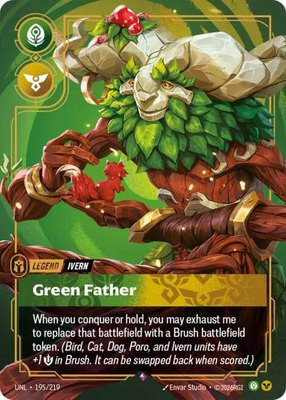 Ivern, Green Father, Unleashed