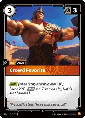 Crowd Favorite, Unleashed
