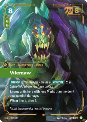 Vilemaw, Unleashed