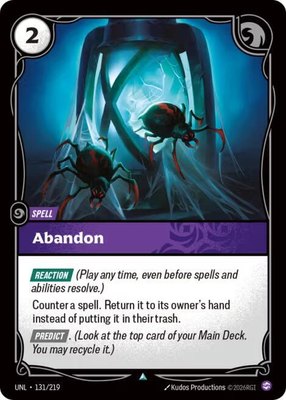 Abandon, Unleashed