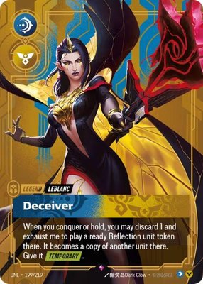 LeBlanc, Deceiver, Unleashed