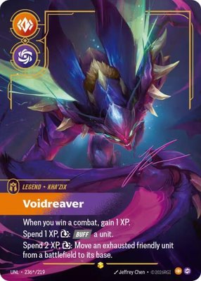 Kha'Zix, Voidreaver (Signature), Unleashed