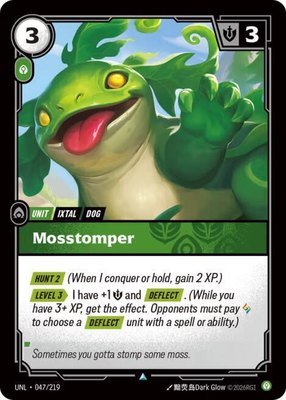Mosstomper, Unleashed