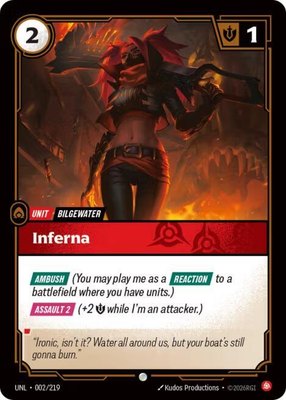 Inferna, Unleashed
