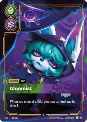 Vex, Gloomist, Unleashed