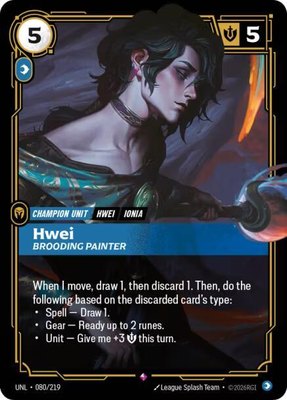 Hwei, Brooding Painter, Unleashed