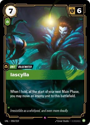 Iascylla, Unleashed