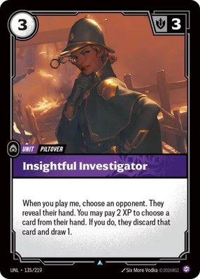 Insightful Investigator, Unleashed