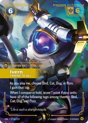 Ivern, Friend to All (Alternate Art), Unleashed