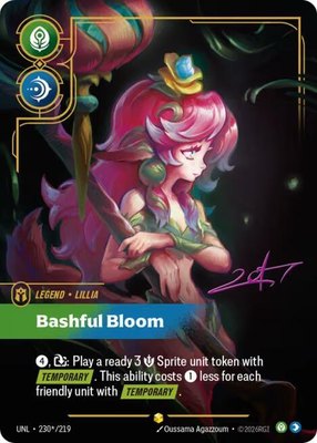 Lillia, Bashful Bloom (Signature), Unleashed