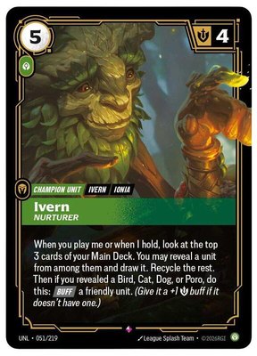 Ivern, Nurturer, Unleashed