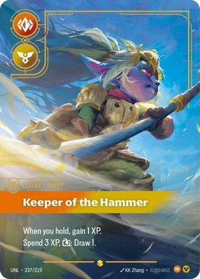 Poppy, Keeper of the Hammer (Overnumbered), Unleashed
