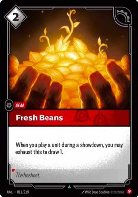 Fresh Beans, Unleashed