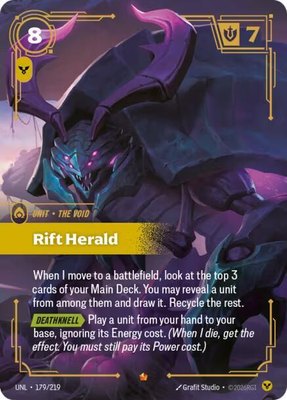 Rift Herald, Unleashed