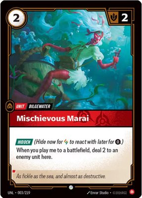 Mischievous Marai, Unleashed