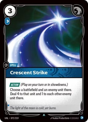 Crescent Strike, Unleashed