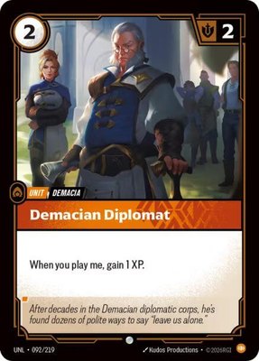 Demacian Diplomat, Unleashed