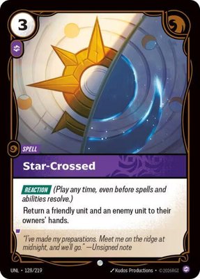 Star-Crossed, Unleashed