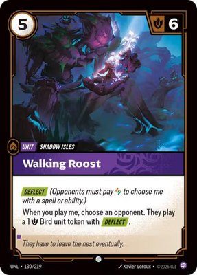 Walking Roost, Unleashed