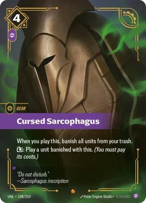 Cursed Sarcophagus, Unleashed