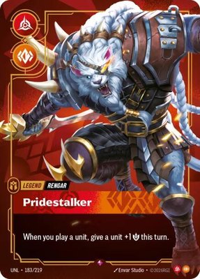 Rengar, Pridestalker, Unleashed