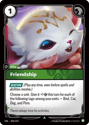 Friendship, Unleashed