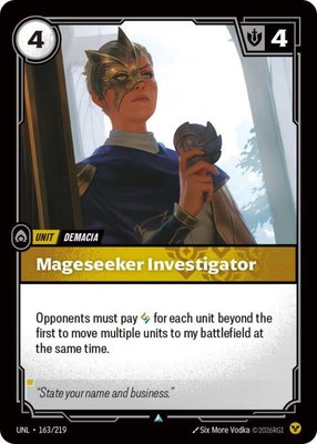 Mageseeker Investigator, Unleashed