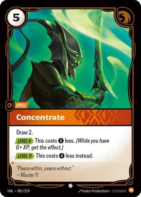 Concentrate, Unleashed