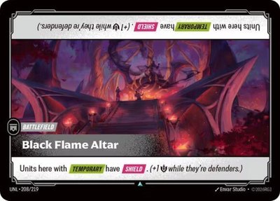 Black Flame Altar, Unleashed