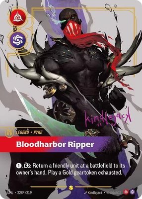 Pyke, Bloodharbor Ripper (Signature), Unleashed