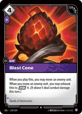 Blast Cone, Unleashed