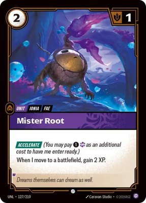 Mister Root, Unleashed