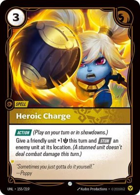 Heroic Charge, Unleashed