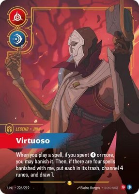 Jhin, Virtuoso (Overnumbered), Unleashed