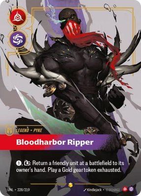 Pyke, Bloodharbor Ripper (Overnumbered), Unleashed