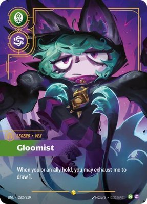Vex, Gloomist (Overnumbered), Unleashed