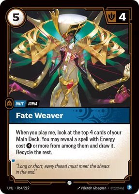 Fate Weaver, Unleashed