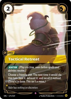 Tactical Retreat, Unleashed
