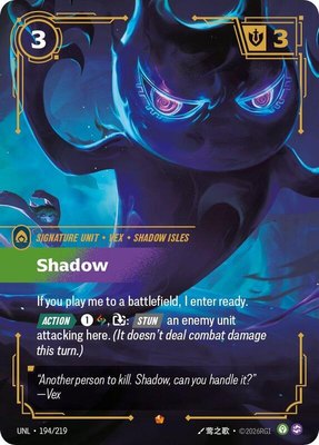 Shadow, Unleashed