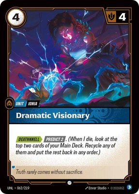 Dramatic Visionary, Unleashed