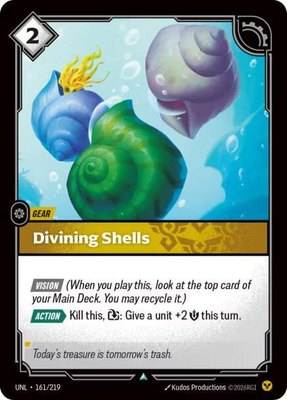Divining Shells, Unleashed