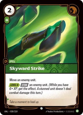 Skyward Strike, Unleashed